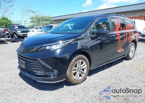 2022 Toyota Sienna Xle Woodland Edition из США, поврежденный, VIN 5TDASKFC7NS045078